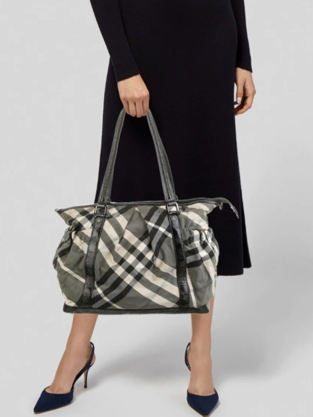 Burberry diaper bag